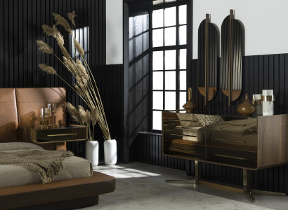 Dresser with Mirror Modern Dresser with Mirror Luxury Modern Design Bedroom